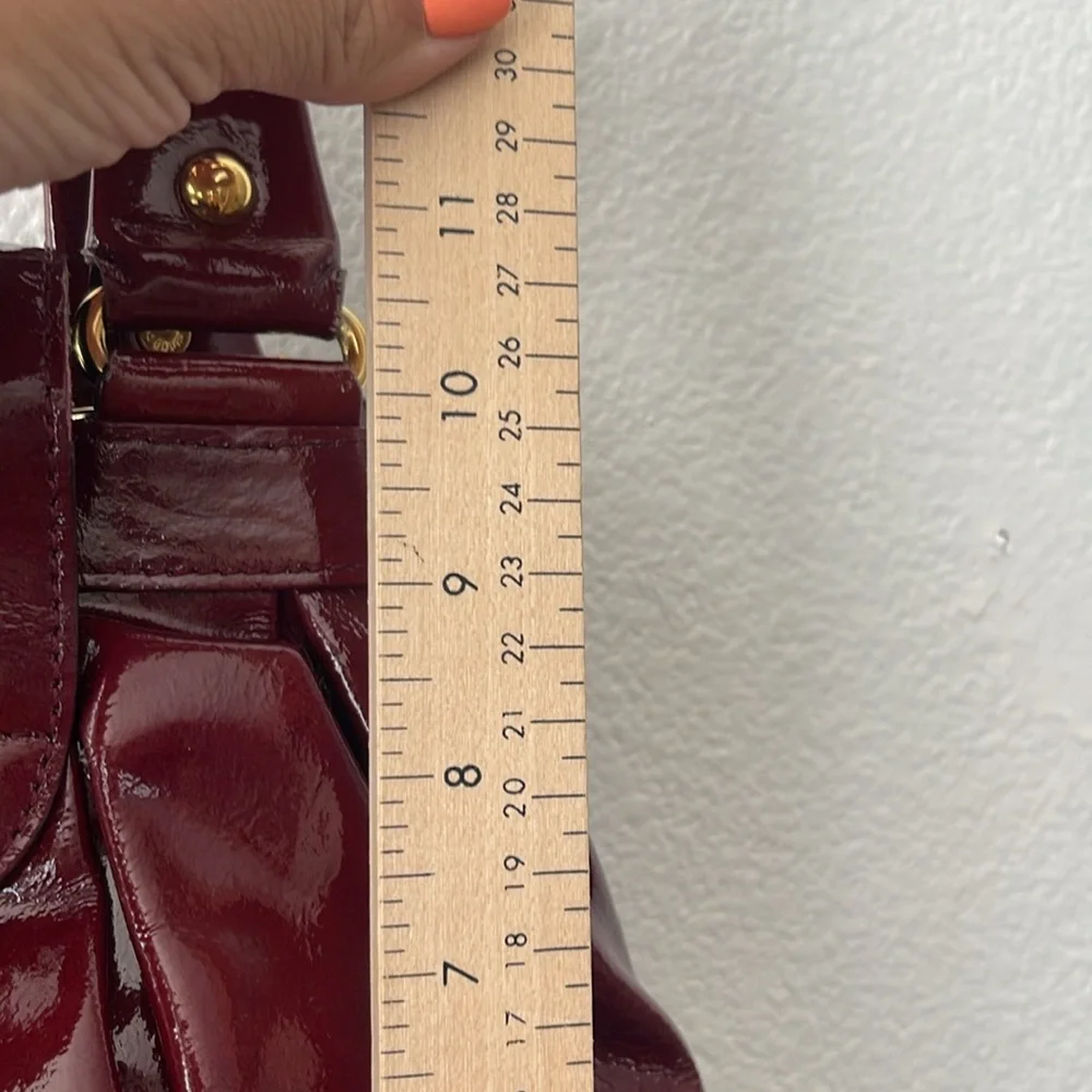 Dooney & Bourke Burgundy Shoulder Bag - Picture 12 of 16